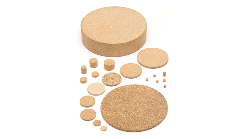 AmesPore Sintered Porous Metal Filters and Components